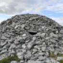 "Turlough" is gaelic for "vanishing lake," a distinctively ephemeral feature of The Burren's limestone landscape. Sitting proudly atop Turlough Hill lies this ancient cairn, retaining the marks of untold numbers who lay their loved ones to rest beneath the stones.